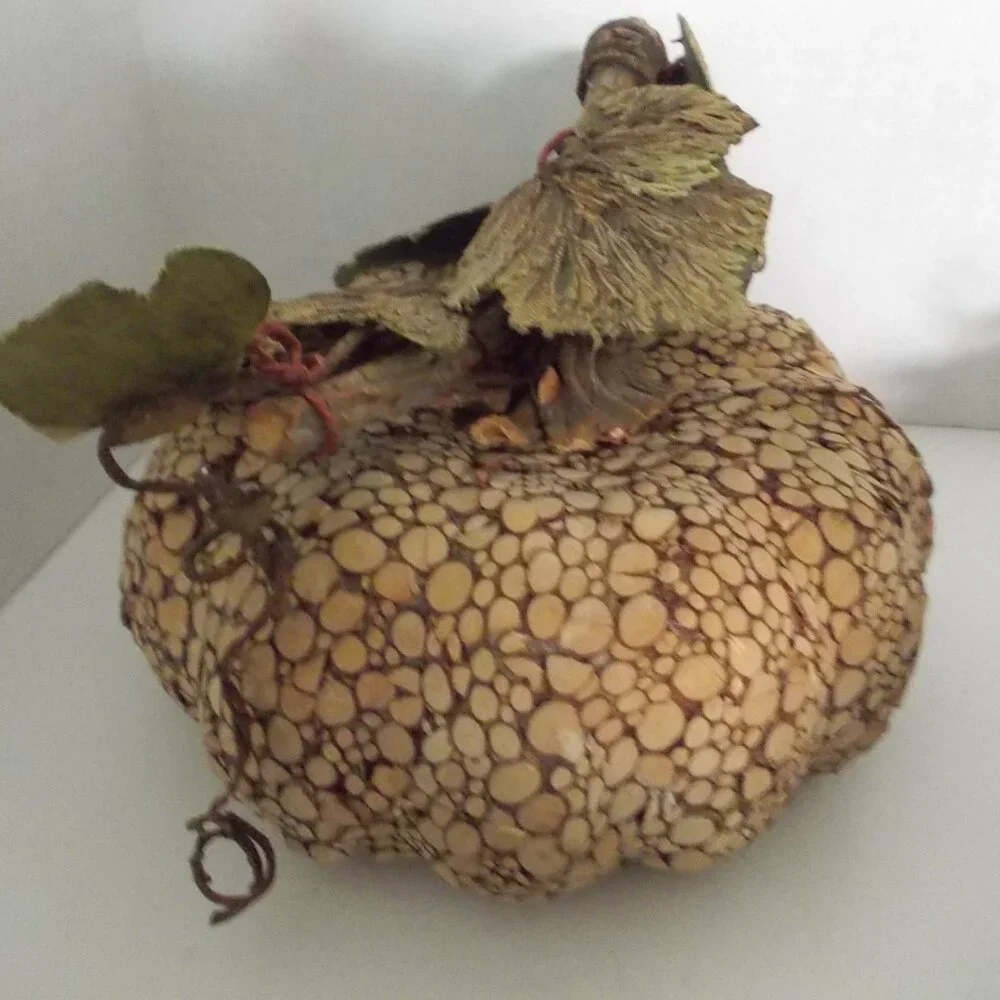 2 Crate&Barrel Pumpkins
